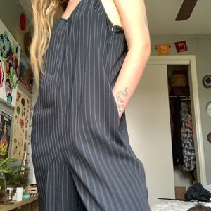 NORDSTROM Pin Striped Jumpsuit
